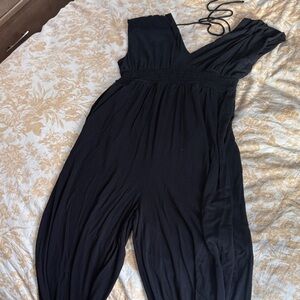 Old Navy Black Maternity Jumpsuit